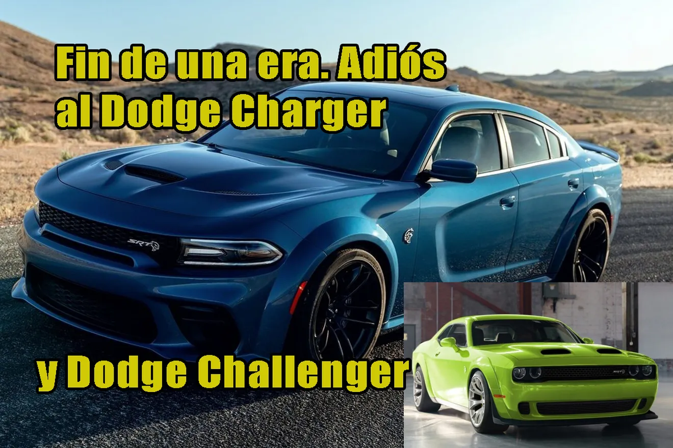 Otra despedida más, y esta por doble, los Dodge Charger y Challenger se retiran después de dos décadas de dominio en el mundo del motor