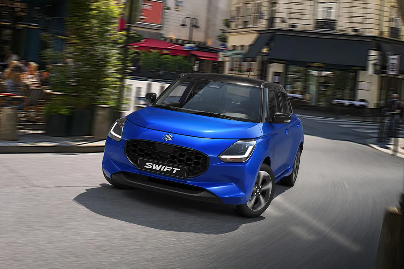 El nuevo Suzuki Swift, presentado oficialmente con una única versión mecánica microhíbrida y etiqueta ECO