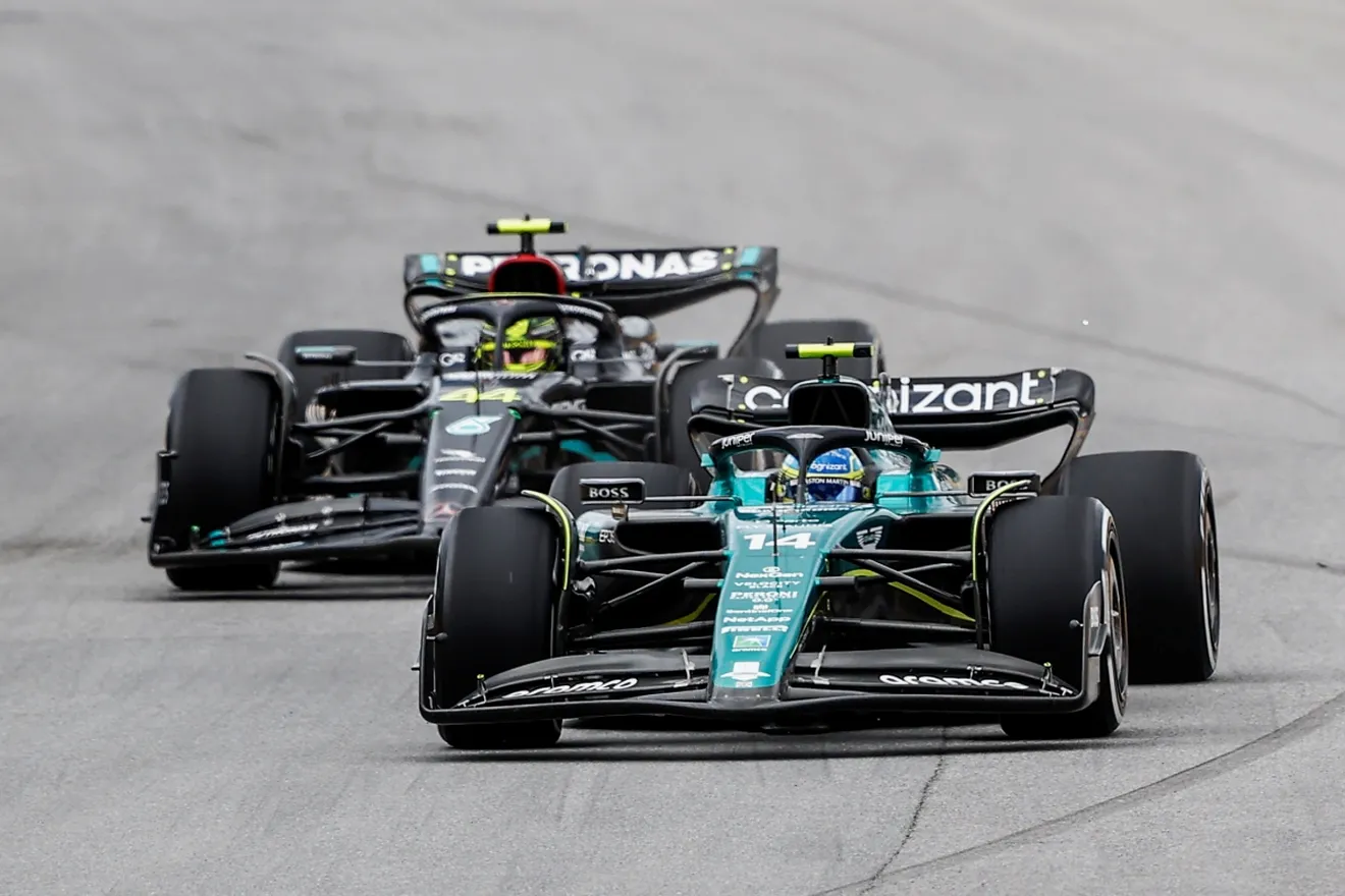 Hamilton no quiere que Mercedes copie a Red Bull: «Mira a los Aston Martin. Intentaron copiar y no era lo mismo»