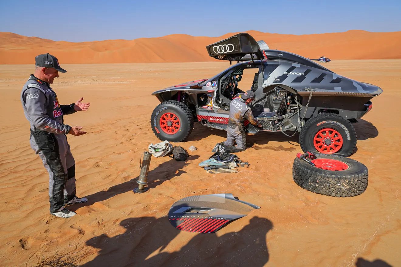 Audi Sport detendrá su proyecto en rally-raid en 2024 pase lo que pase en este Dakar