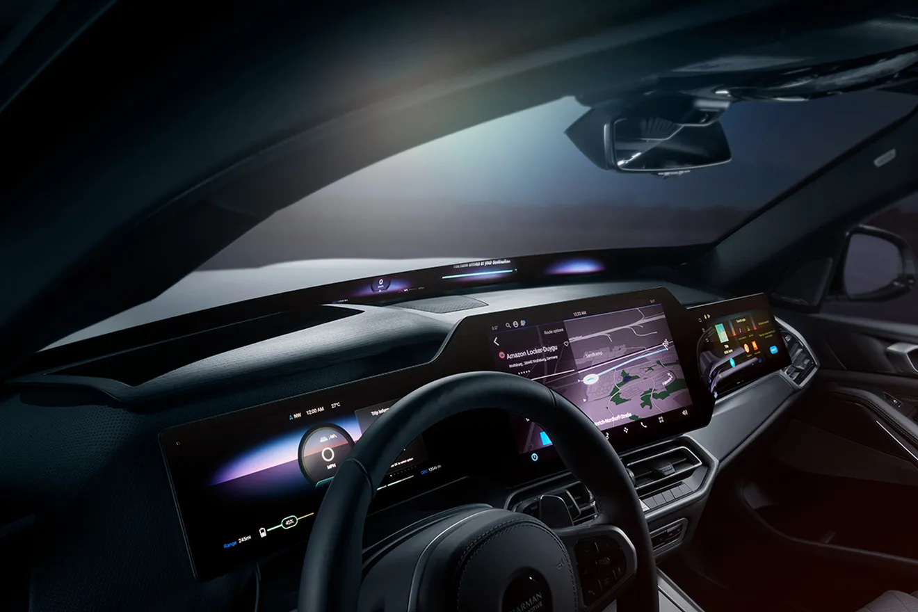El futuro de la conectividad y el confort en los coches tiene la firma de Harman y Samsung, presentan una pantalla con una calidad deslumbrante