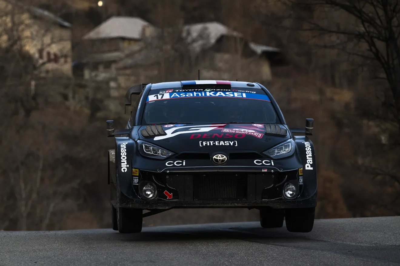 Elfyn Evans aún lidera el Rally de Montecarlo, pero Sébastien Ogier se acerca