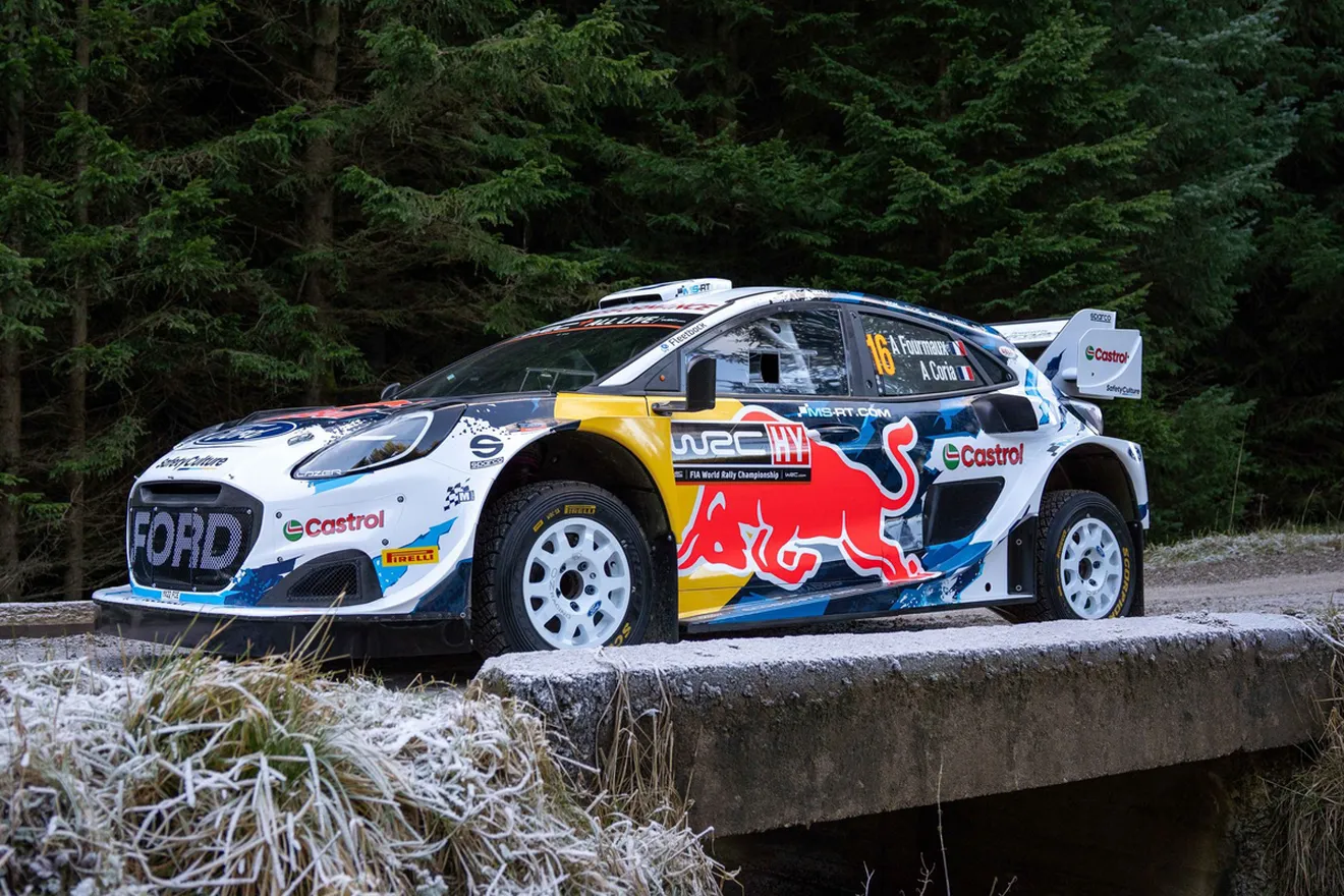 Los Ford Puma Rally1 cambian de pelaje de cara a la temporada 2024 del WRC