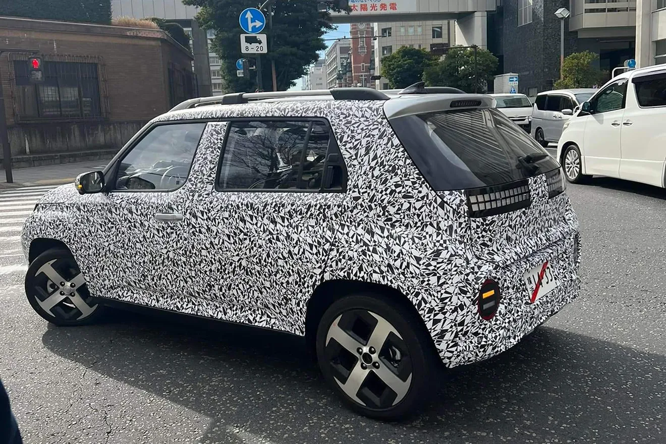 Fotos espía Hyundai Casper EV 2025 en Japón