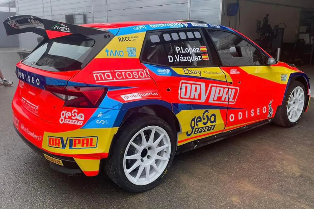 Jan Solans y Pepe López, talento español en la categoría WRC2 del Rally de Montecarlo