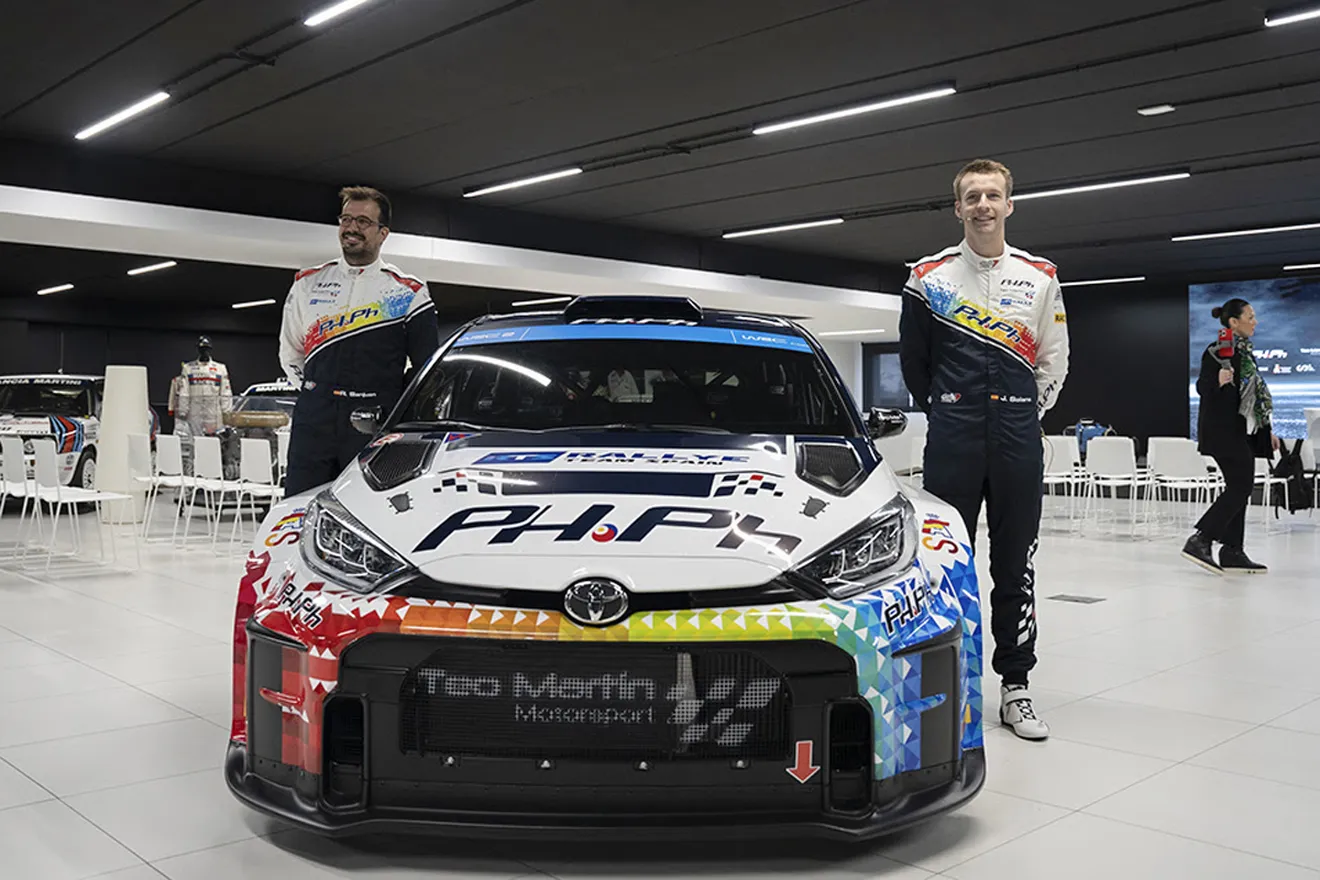 Jan Solans y Teo Martín Motorsport definen su programa de siete rallies en WRC2 para 2024
