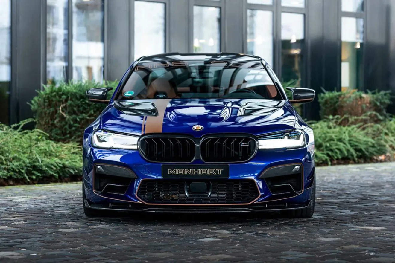El BMW M5 Competition más exclusivo está firmado por MANHART, cuando no existe límite en la potencia de la berlina deportiva alemana