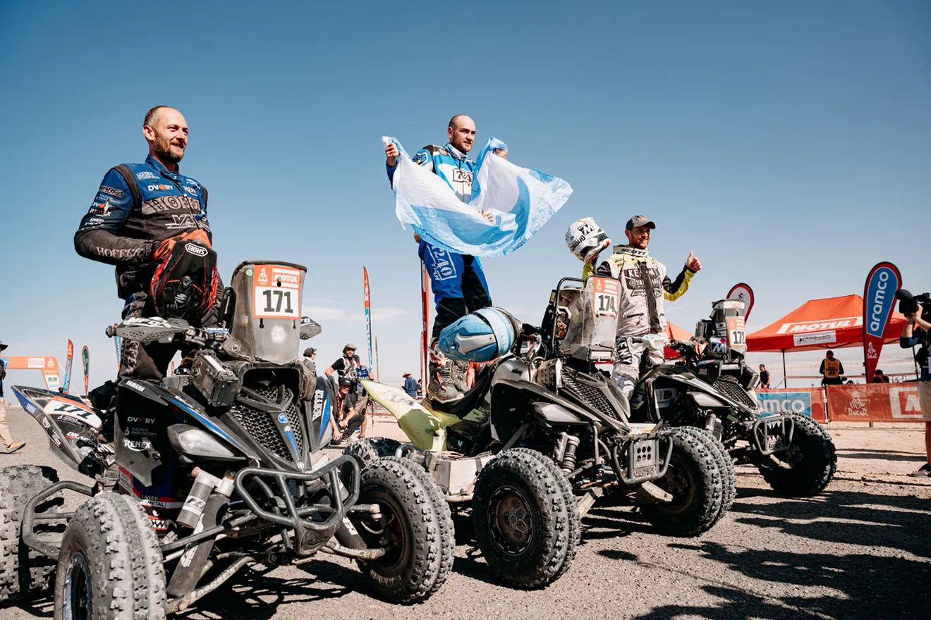 Manuel Andujar ensalza con su 'Touareg' una categoría de quads del Dakar 2024 bajo mínimos