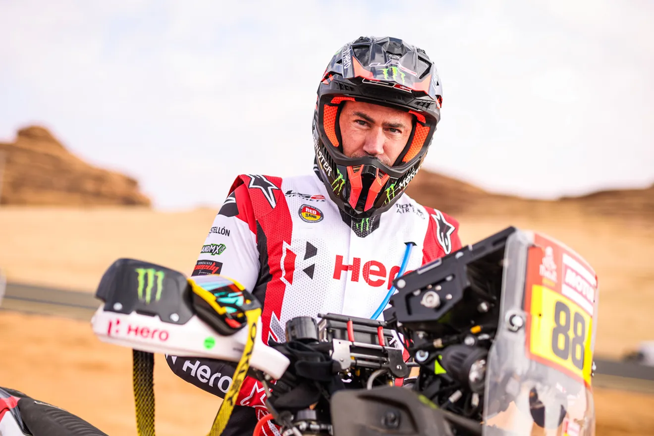 Nacho Cornejo conquista la cuarta etapa y se coloca como  líder del Dakar en motos