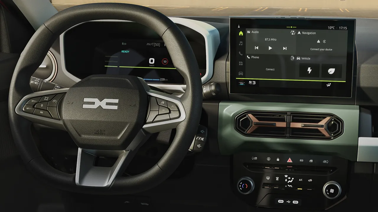 Dacia Spring 2024 - interior