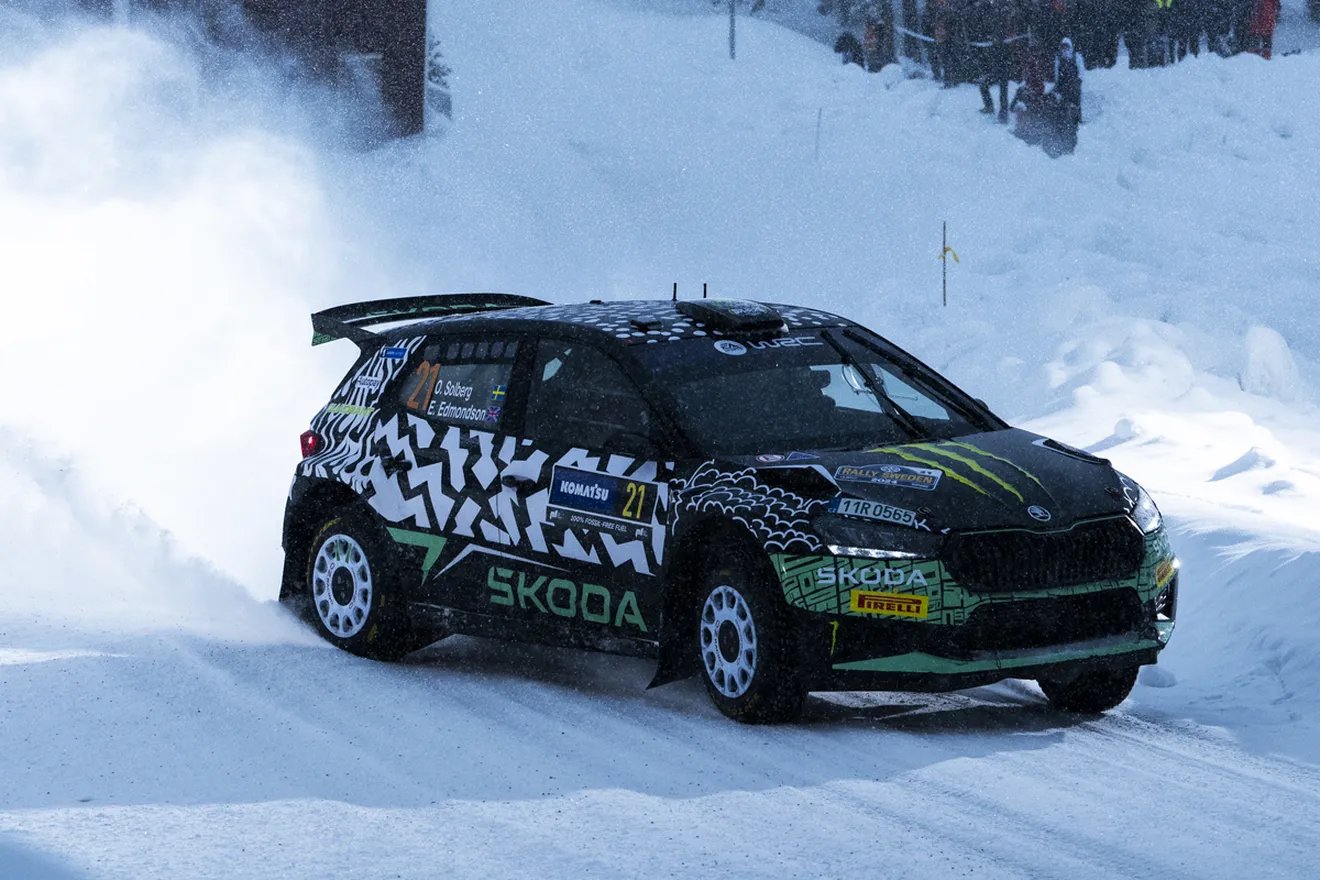 Esapekka Lappi se viste de líder en la peculiar rebelión de los 'Rally2' en el Rally de Suecia