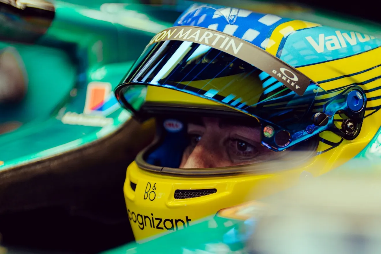 Lo que a Fernando Alonso le inquieta más que comprobar el potencial del Aston Martin AMR24: «En 2023 lo entendimos demasiado tarde»