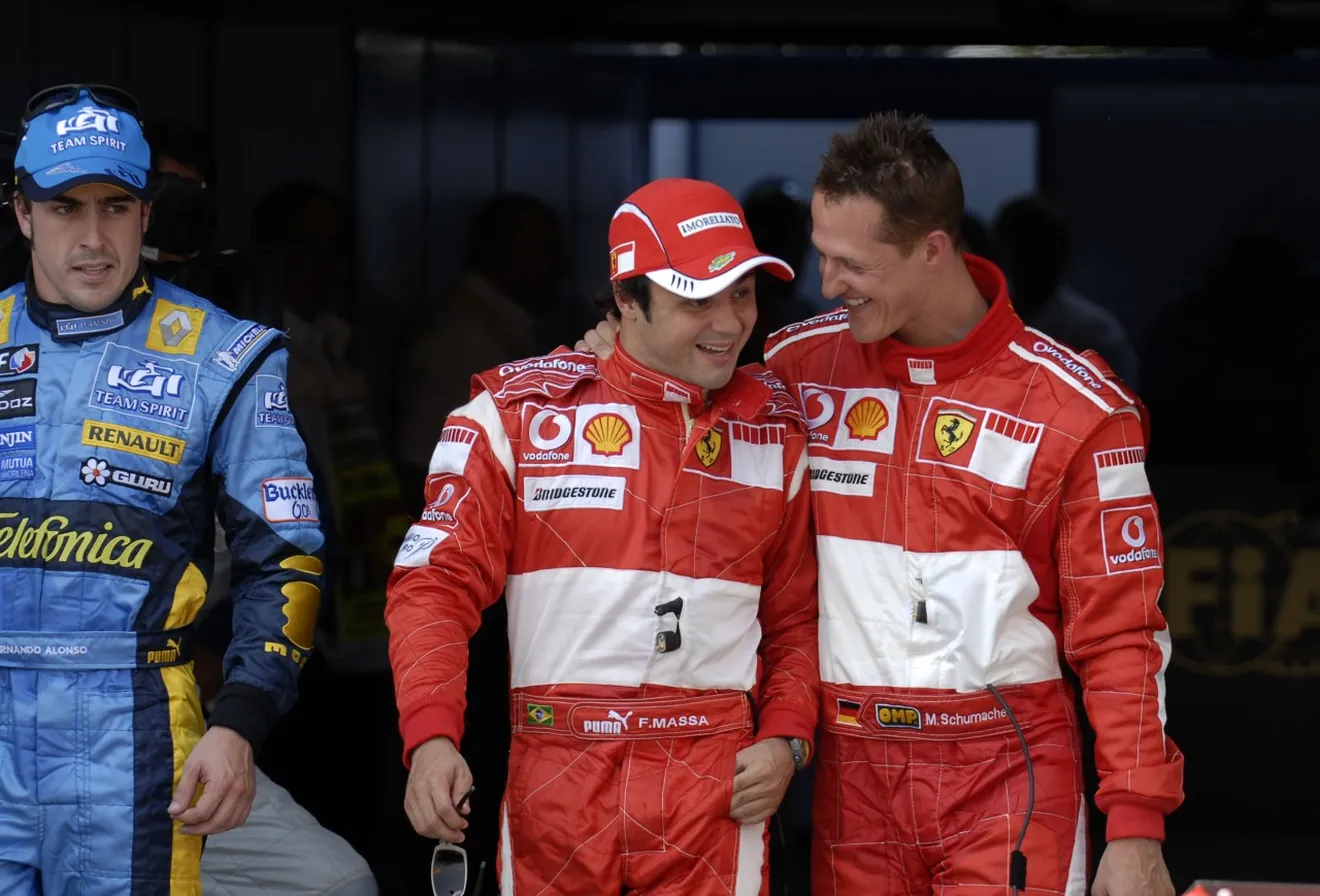Fernando Alonso: «Con Michael Schumacher era difícil mantener una conversación, era duro en todo»