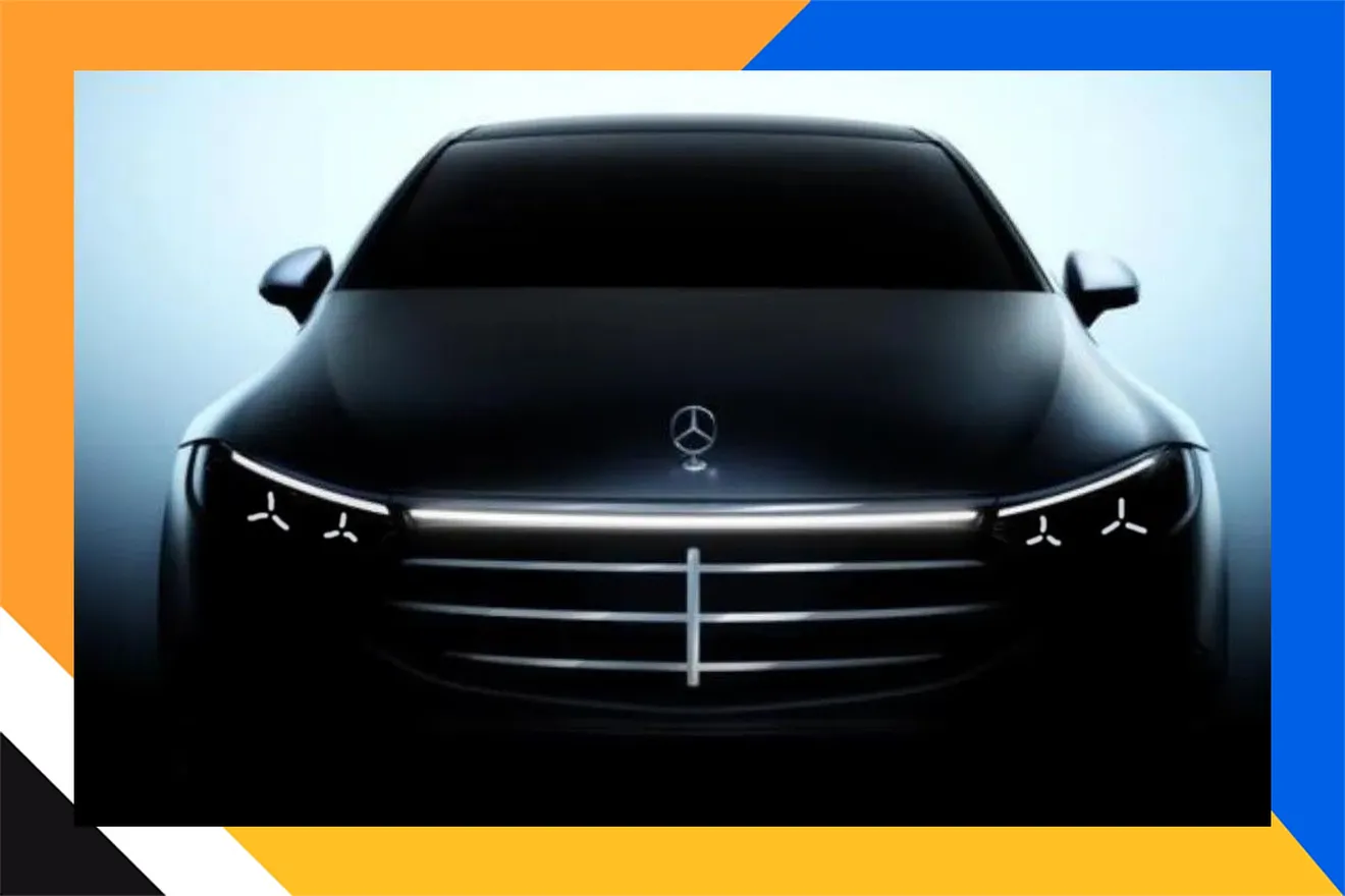 El Mercedes EQS revela su nuevo rostro en un interesante adelanto, el lujoso eléctrico solventará sus punto débiles ante la gran amenaza china