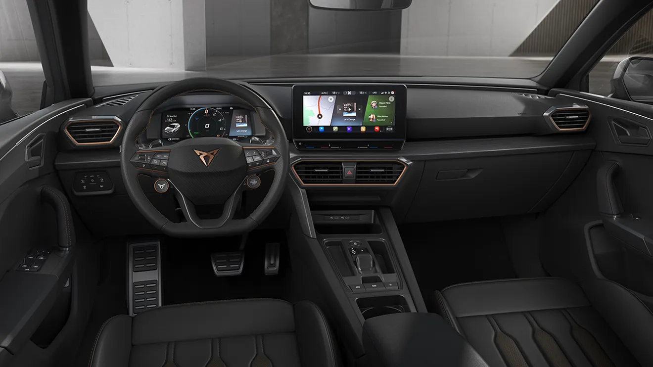 CUPRA León - interior