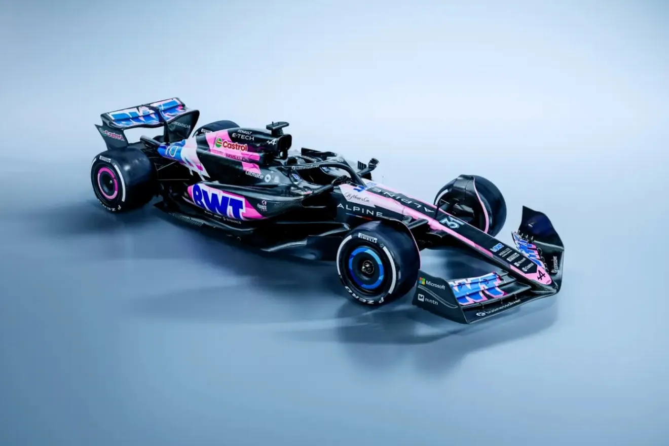 F1 2022: Así es el Alpine F1 A522, el nuevo coche de Fernando
