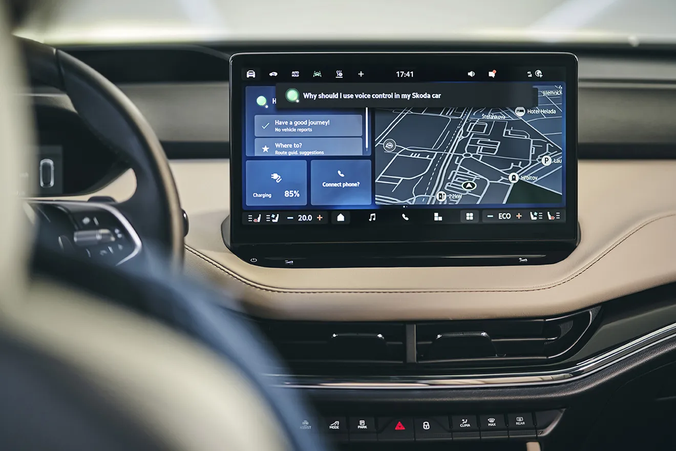 Skoda Enyaq 2024 - interior