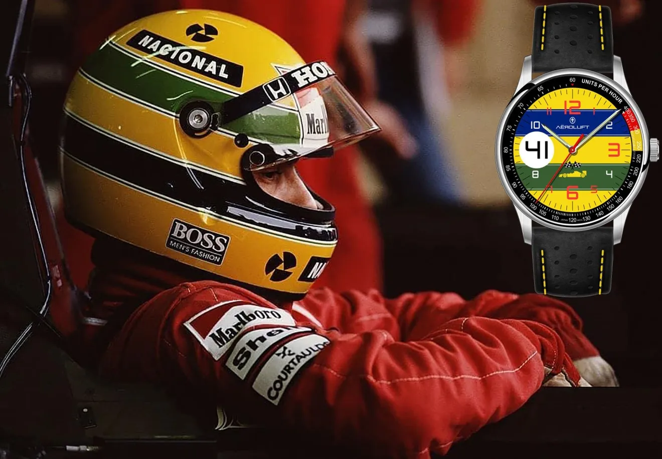 Reloj Aeroluft inspirado en Ayrton Senna y McLaren