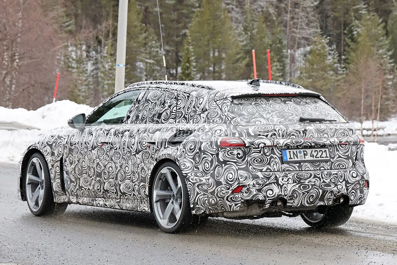 Fotos espía Audi RS 5 Avant 2025