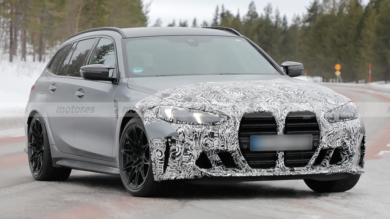 El nuevo BMW M3 Touring 2025 es cazado en el norte de Europa con más de 510 CV y una «nueva mirada»
