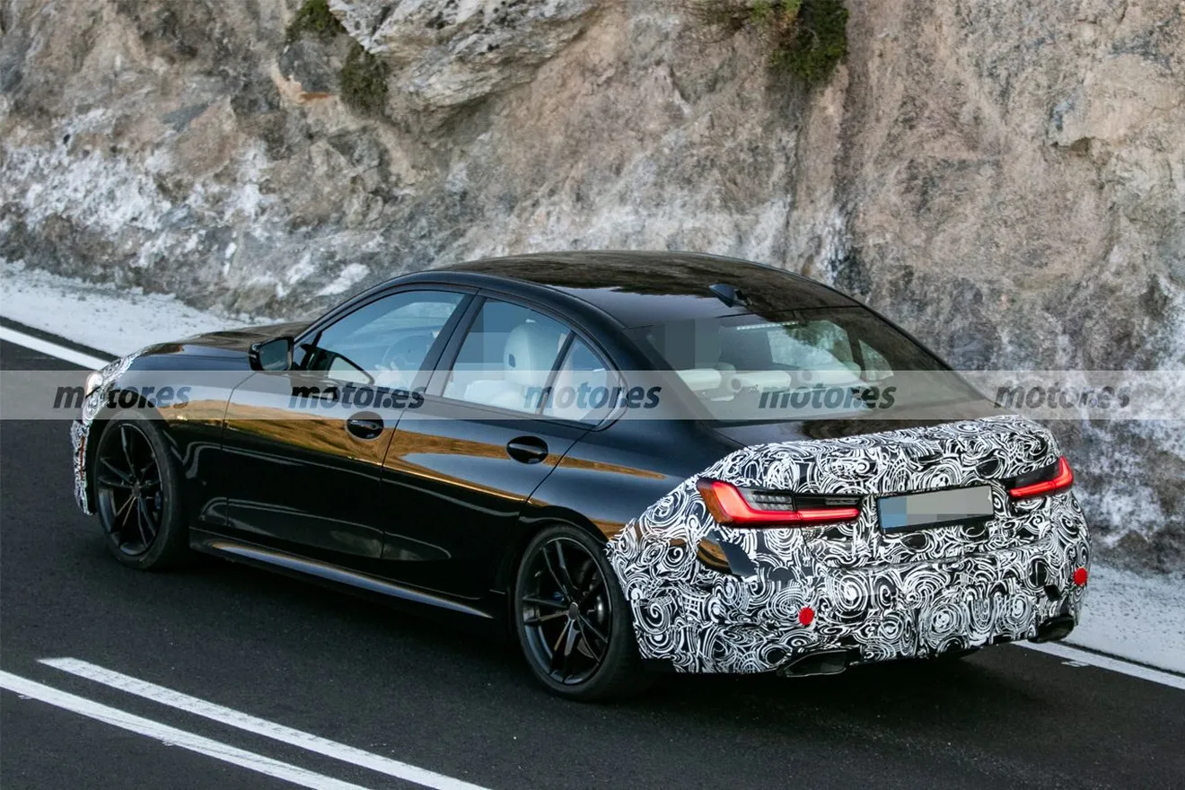Fotos espía BMW Serie 3 Facelift 2025