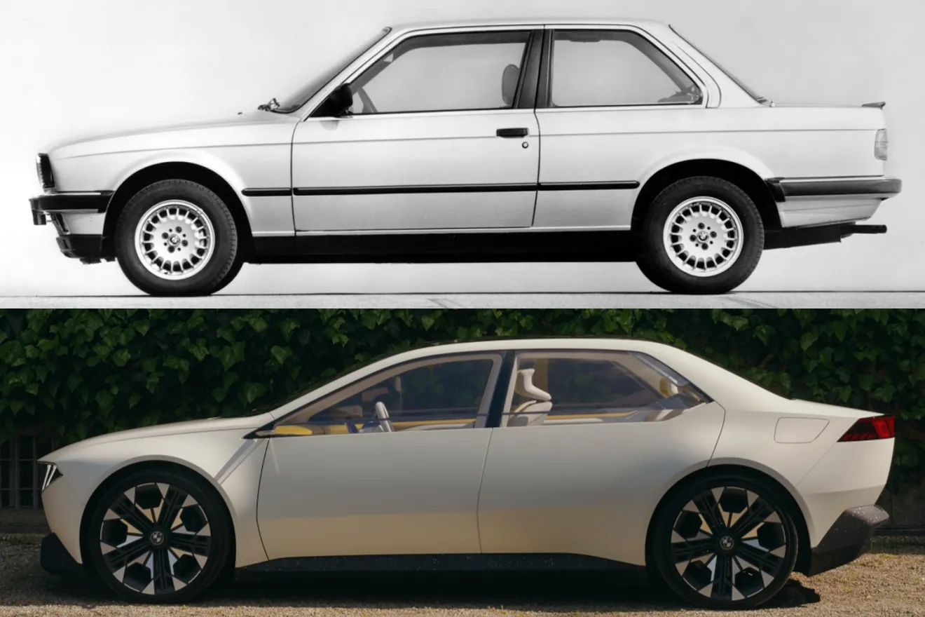 Más de 40 años los separan, pero el BMW Neue Klasse y el Serie 3 E30 tienen una curiosa historia en común