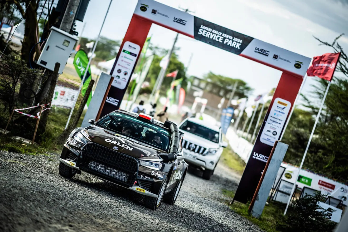 Grandes nombre se dan cita en el Safari Rally dentro de la categoría WRC2