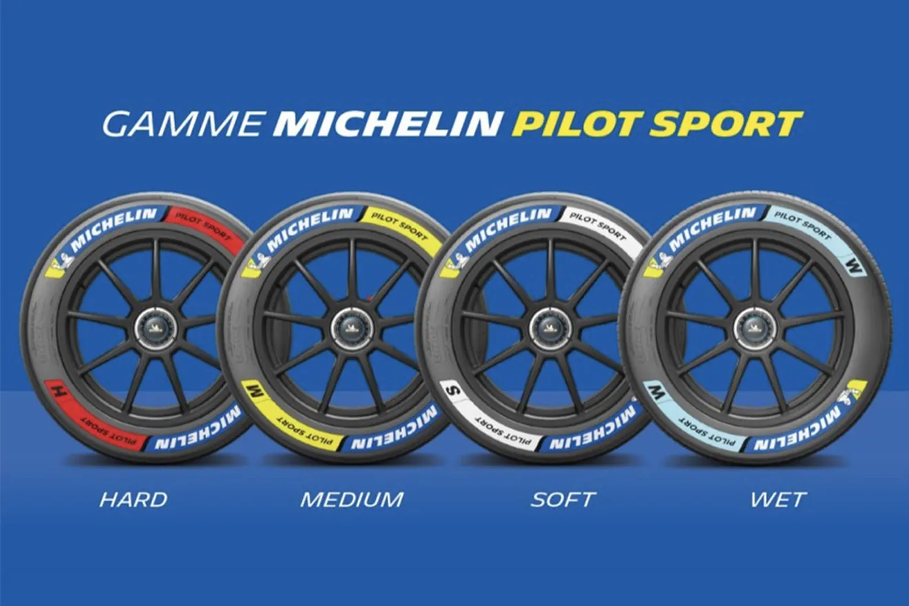 Michelin estrenará en las 6 Horas de Imola un código de colores identificativo para sus neumáticos del WEC