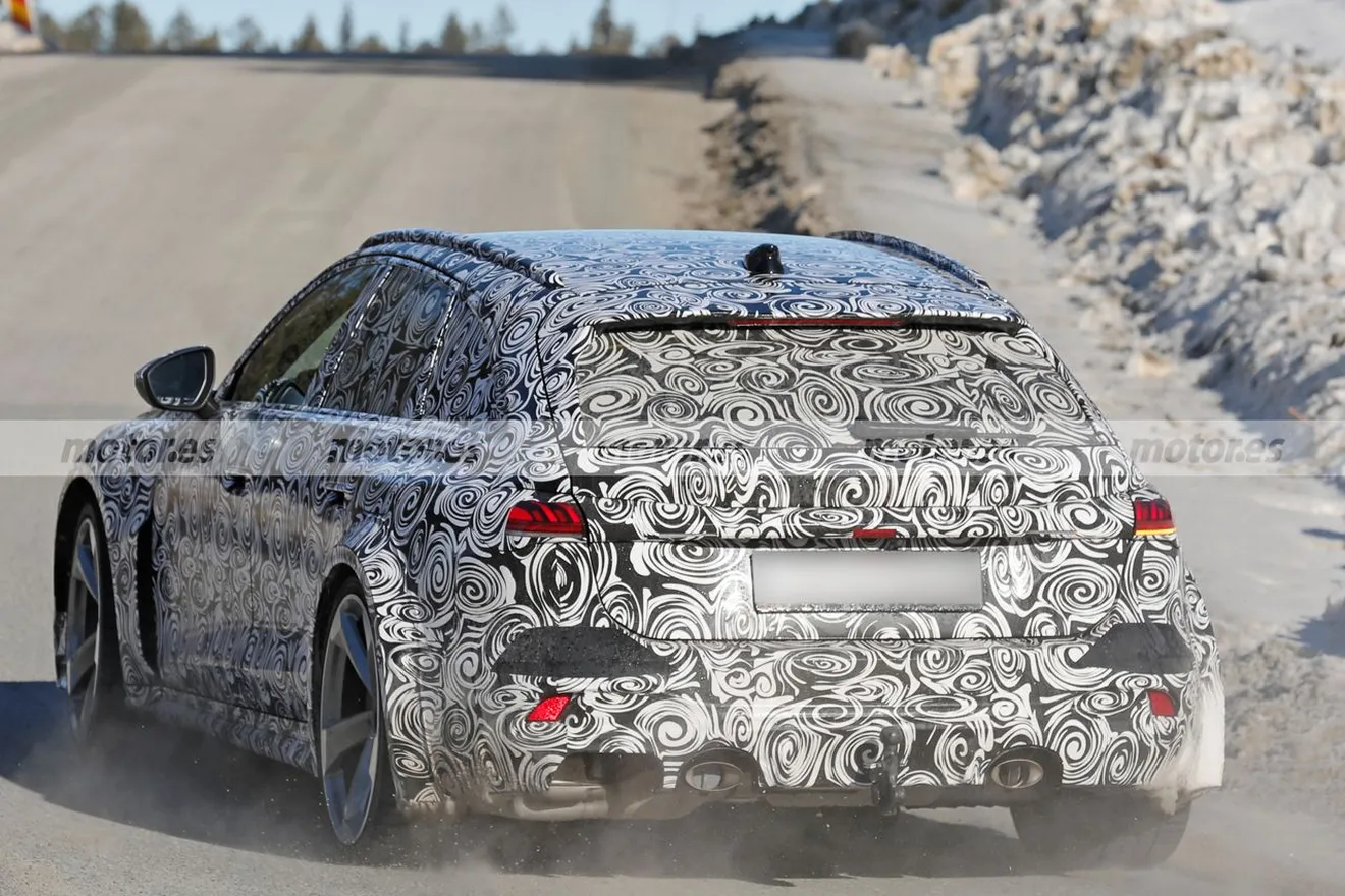 Fotos espía Audi RS 5 Avant 2026
