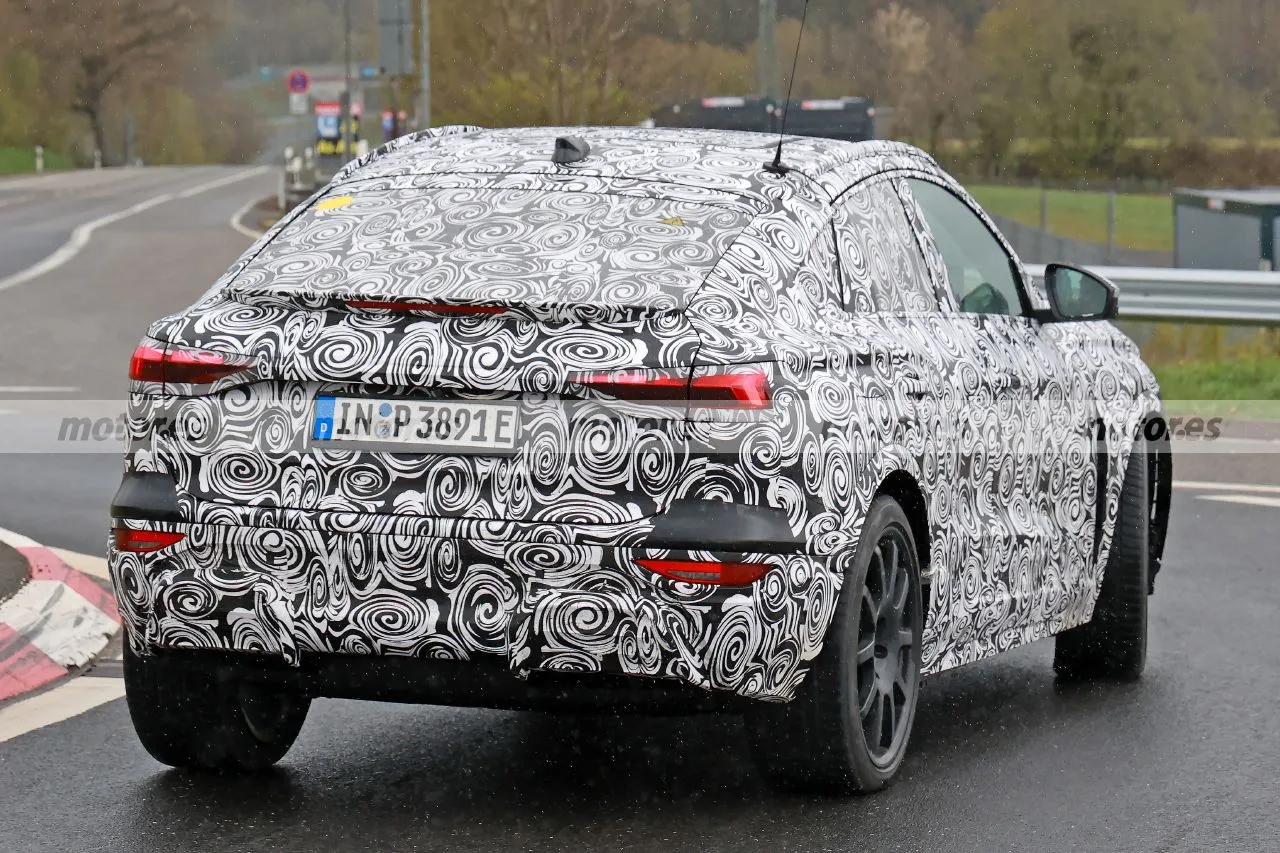 Fotos espía Audi RS Q6 Sportback e-tron 2026