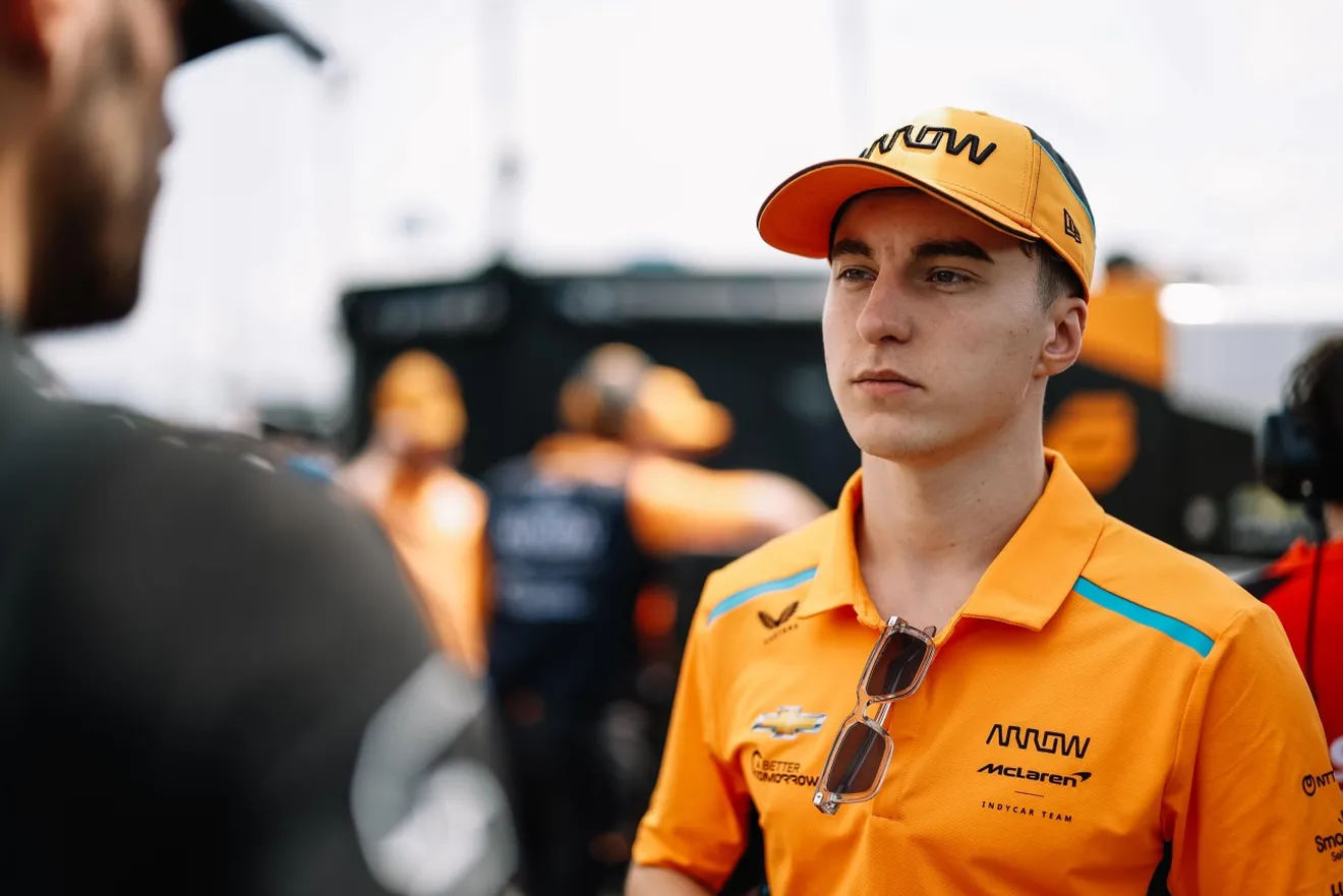 Despedido sin llegar a debutar: McLaren prescinde de David Malukas por su lesión