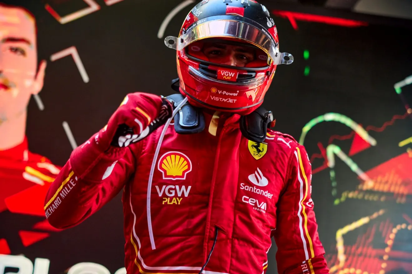 ¿Puede Ferrari luchar por el Mundial de F1? Carlos Sainz señala un momento clave para averiguarlo