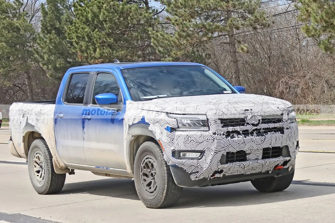 2025 Nissan Frontier Facelift – CocheSpias.net