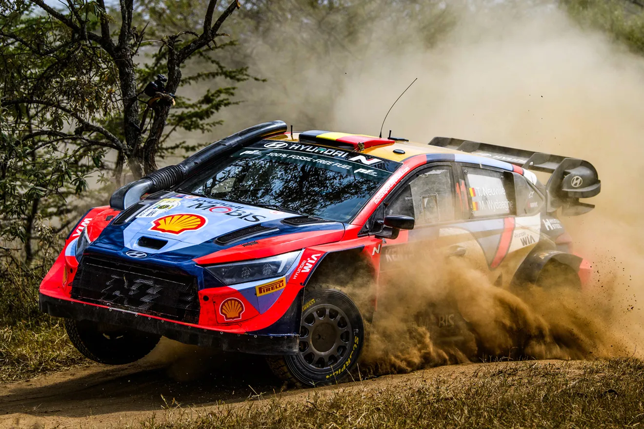 Thierry Neuville salva los muebles en el Safari Rally para ampliar su liderato del WRC