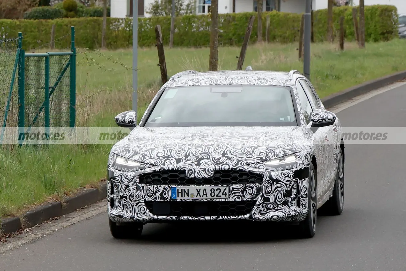El nuevo Audi A7 Avant se deja ver en fotos espía cerca de Nürburgring, el gran familiar de los cuatro aros calienta motores