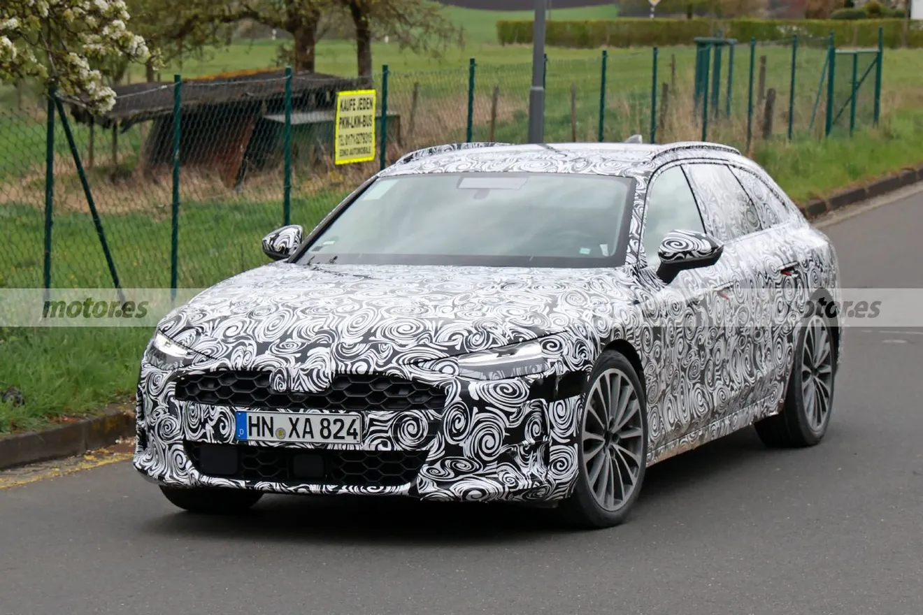 El nuevo Audi A7 Avant se deja ver en fotos espía cerca de Nürburgring, el gran familiar de los cuatro aros calienta motores5