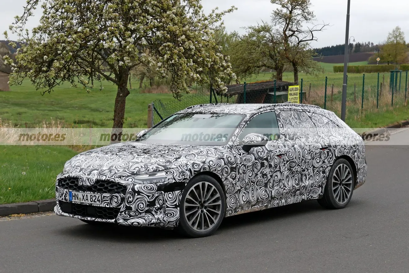 El nuevo Audi A7 Avant se deja ver en fotos espía cerca de Nürburgring, el gran familiar de los cuatro aros calienta motores7