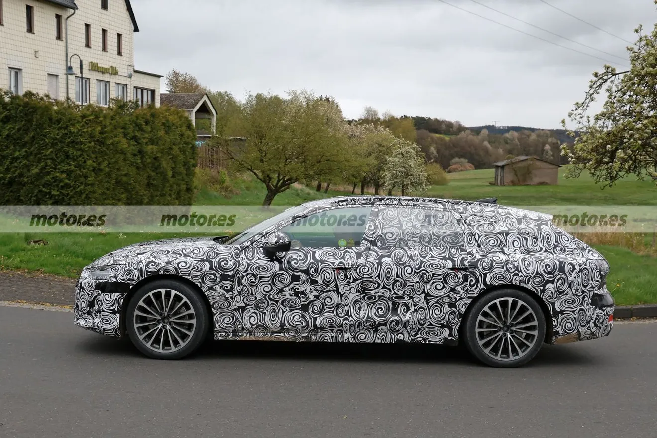 El nuevo Audi A7 Avant se deja ver en fotos espía cerca de Nürburgring, el gran familiar de los cuatro aros calienta motores9