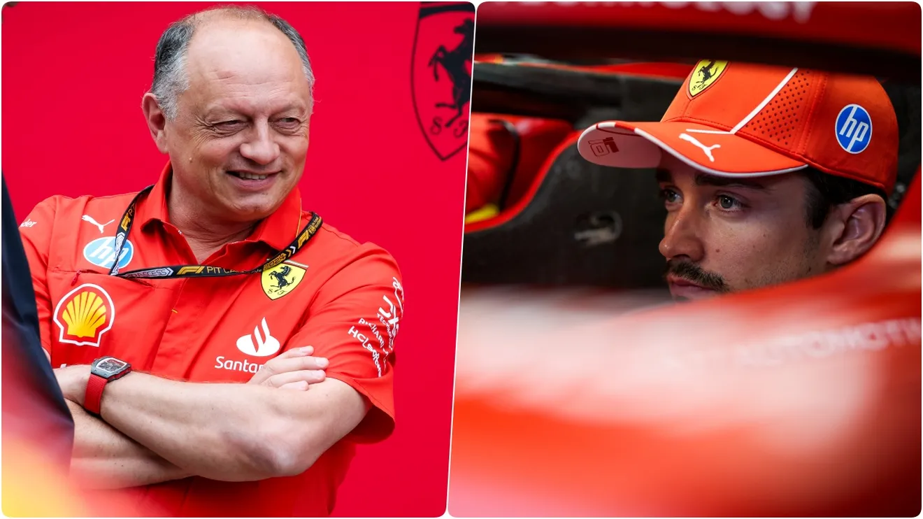 Xavi Marcos no estará contento con Ferrari, Leclerc se muestra frío en su despedida y Vasseur desvela la razón del cambio