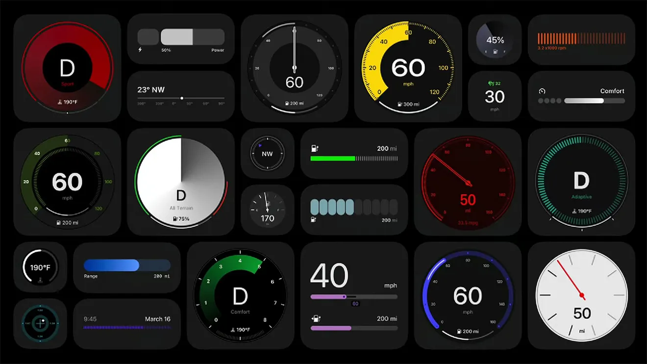 Apple muestra todas las posibilidades de la nueva generación CarPlay, que controlará todo el coche