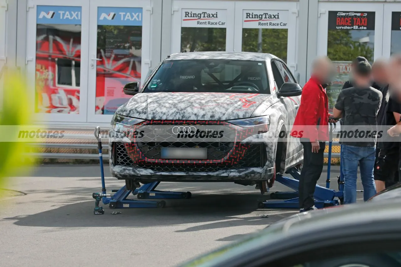 Estas pruebas del nuevo Audi RS Q8 2025 en Nürburgring no son unas más, el SUV se enfrenta a un reto casi imposible0