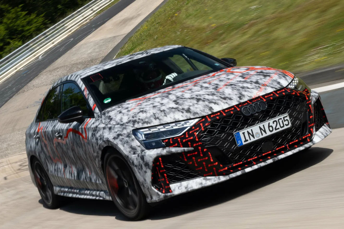 El nuevo Audi RS 3 Sedán impone su dominio en Nürburgring, la berlina más rápida de su categoría asusta y no por potencia