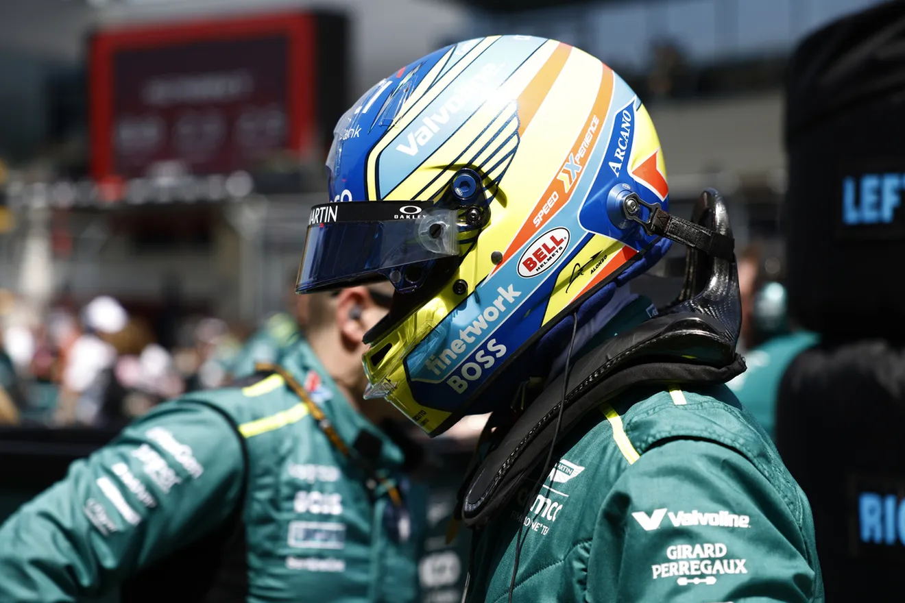 Fernando Alonso rebaja las expectativas de mejora del Aston Martin AMR24: «No sabemos si lo de Budapest va a ser la solución definitiva»