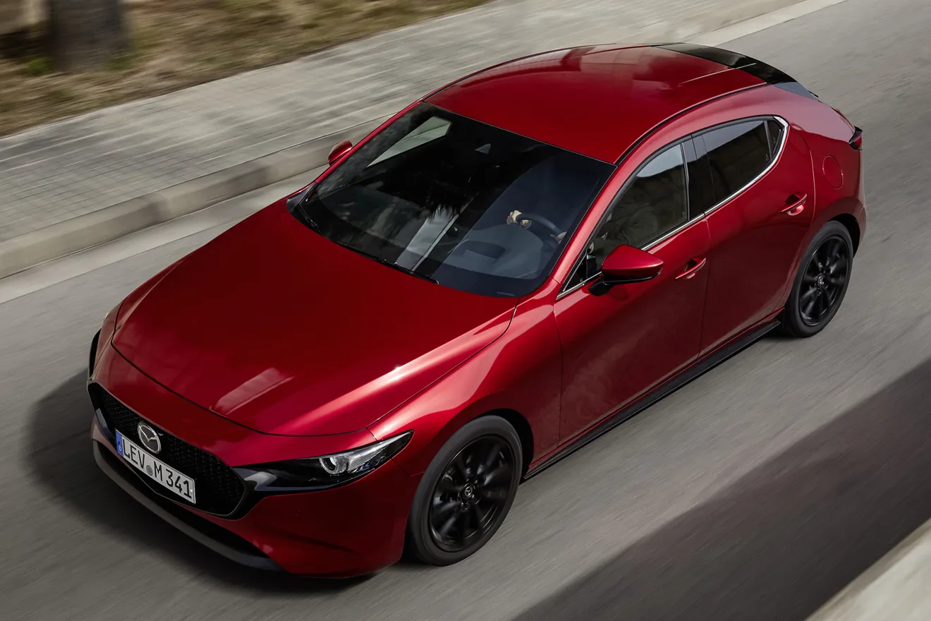 Los Mazda3 y CX-30 2025 estrenan nuevo motor híbrido y más equipamiento, a la venta en Alemania y pronto en España