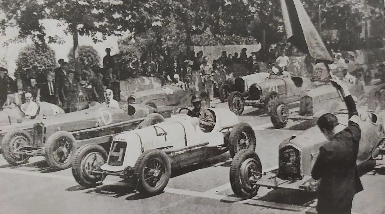 V Gran Premio Penya Rhin de 1934, Achille Varzi esparce su talento en Montjuich