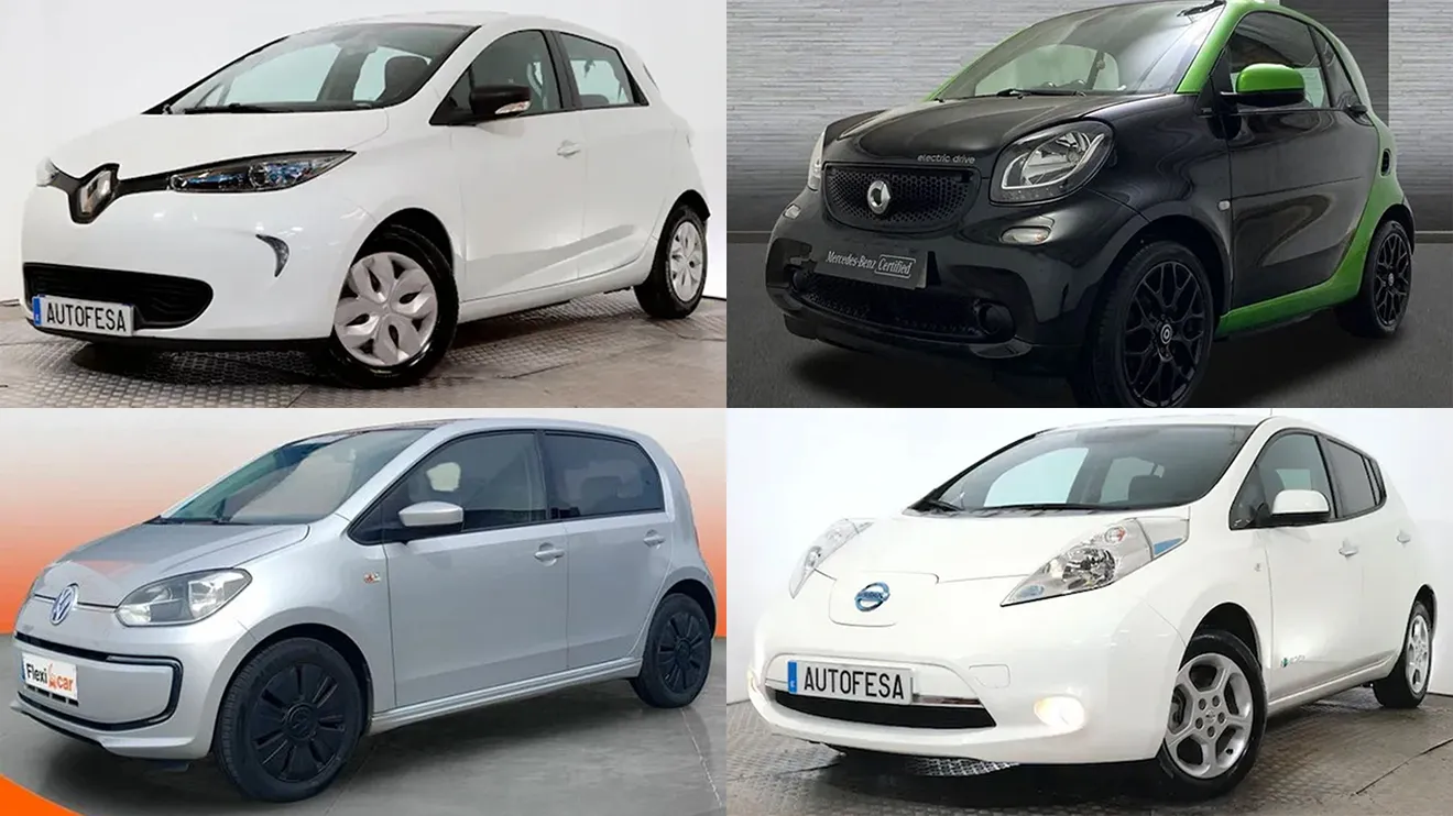 Coches eléctricos de ocasión por menos de 10.000 € que debes conocer antes de comprar un Dacia Spring