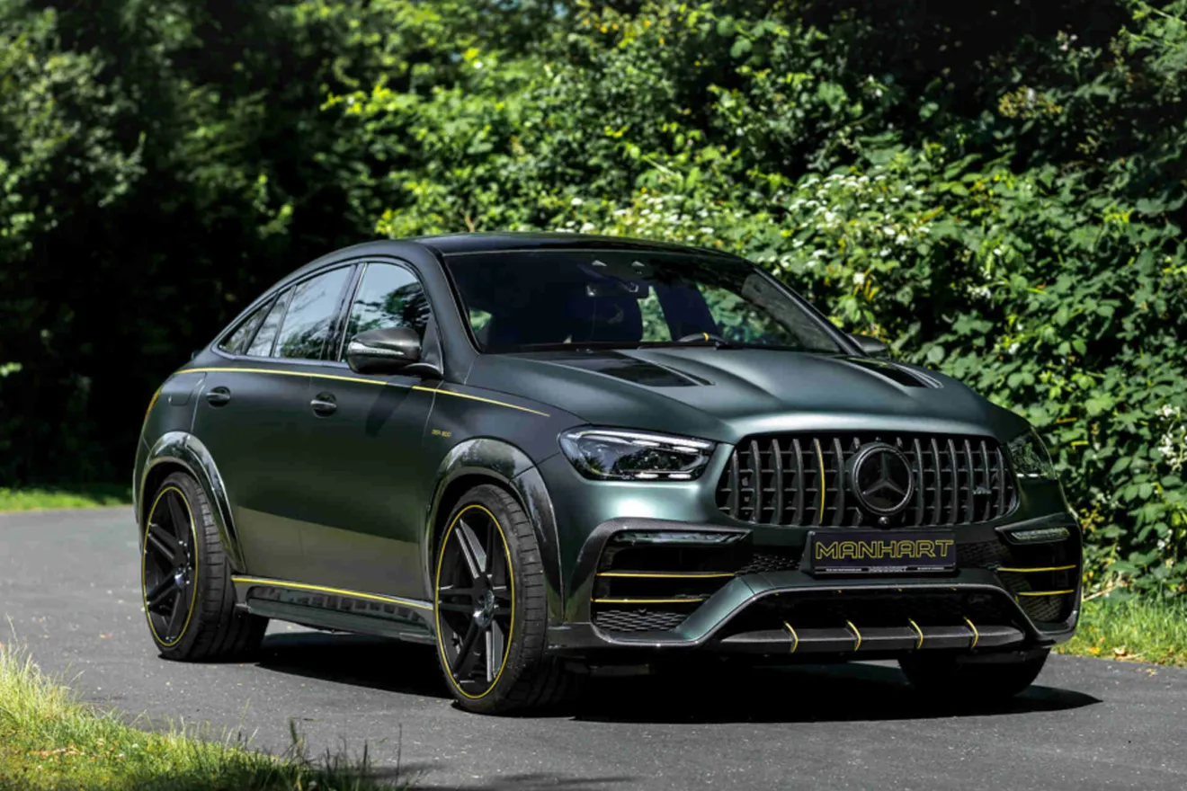 MANHART desata el poder del Mercedes-AMG GLE 63 Coupé, 800 CV y un impactante diseño (fuera y dentro) son más que suficientes