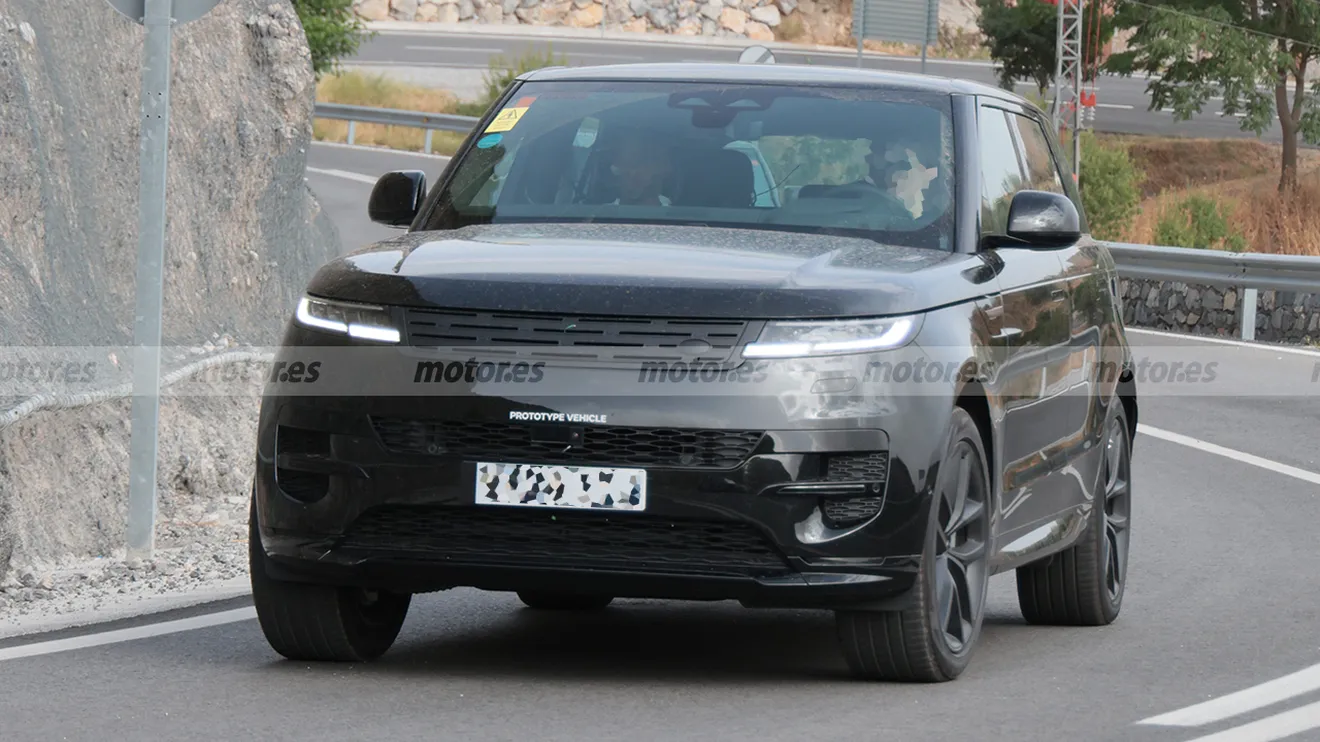 Range Rover Sport Electric - foto espía frontal