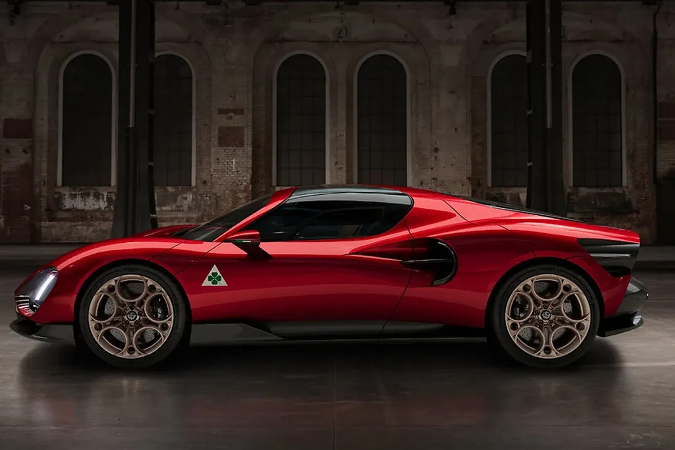 Escucha el alma del Alfa Romeo 33 Stradale, una sinfonía del poderoso motor V6 biturbo para enamorar a los asistentes a Monterey