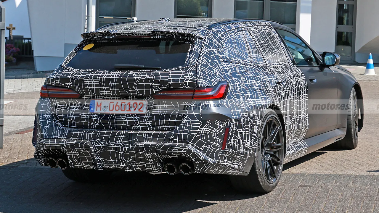 El nuevo BMW M5 Touring pierde gran parte de su camuflaje a falta de pocos días para su presentación9